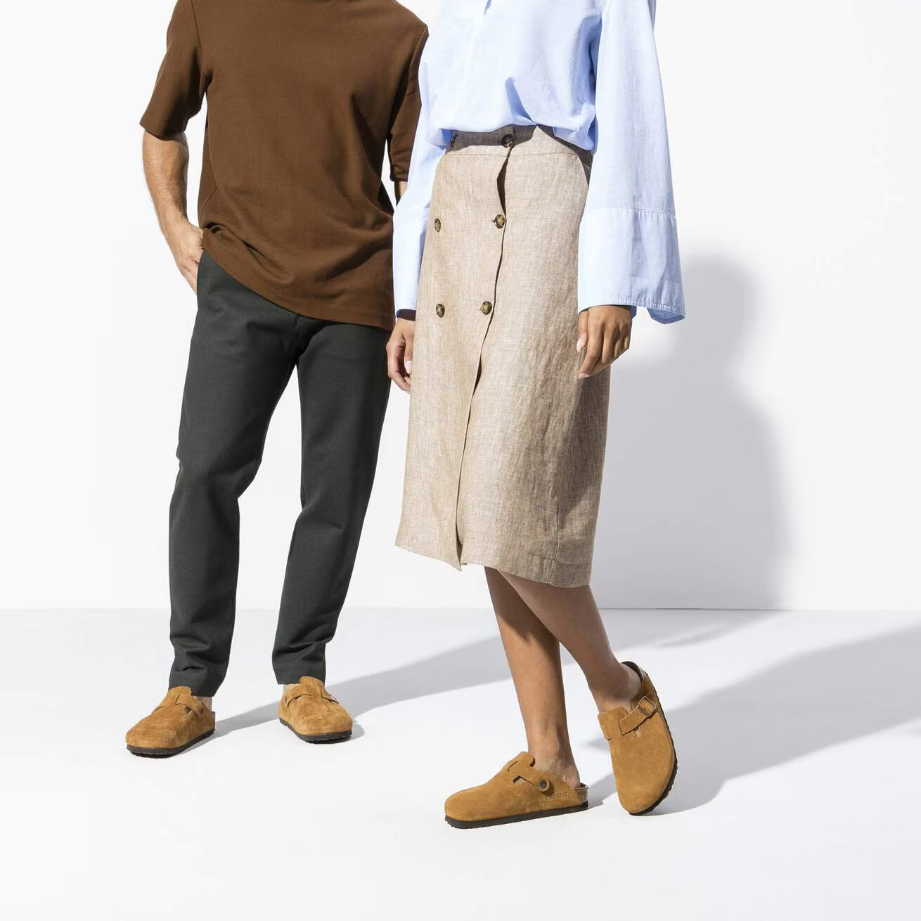 Birkenstock Boston clogs - Marron