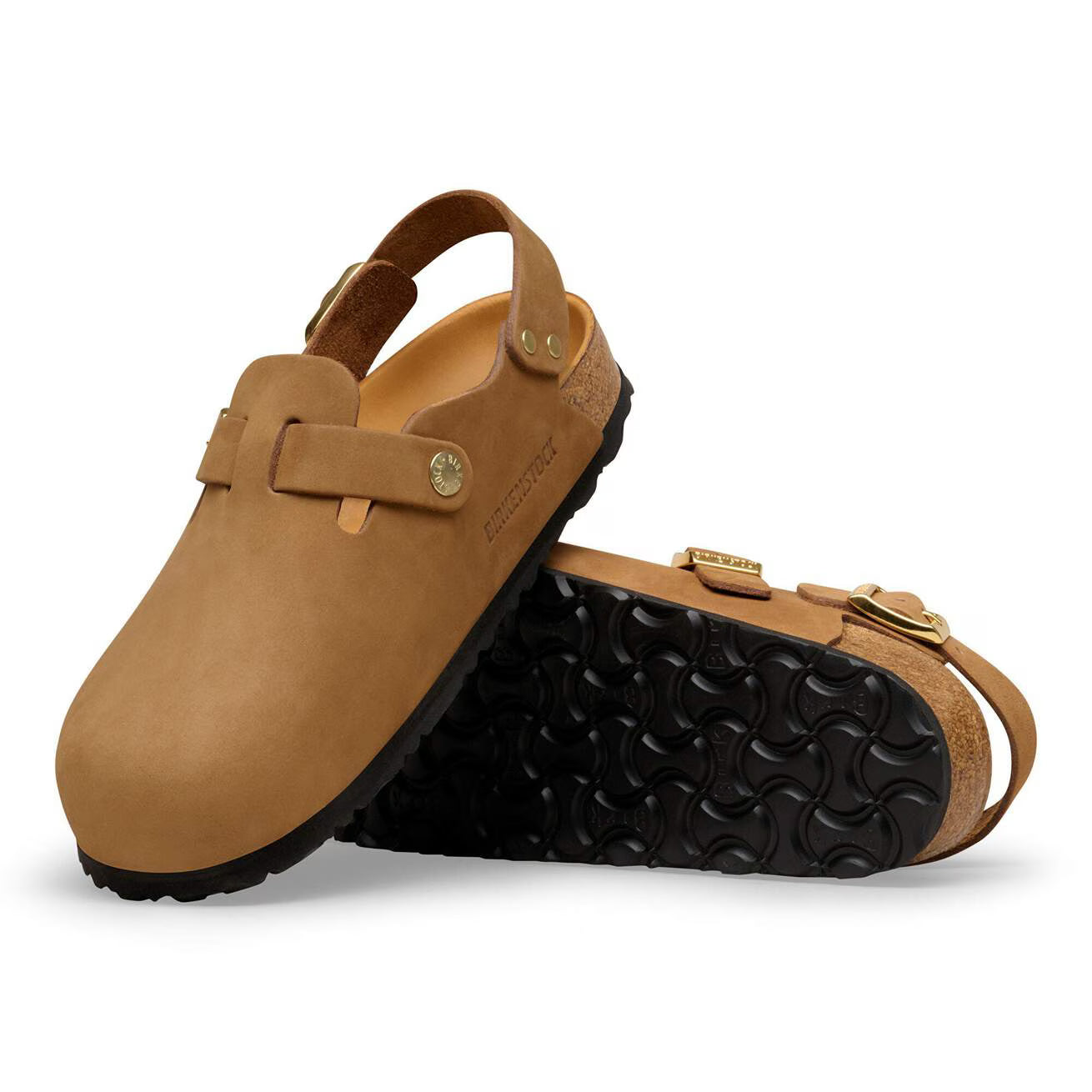 Birkenstock Tokio clogs - Camel Brown