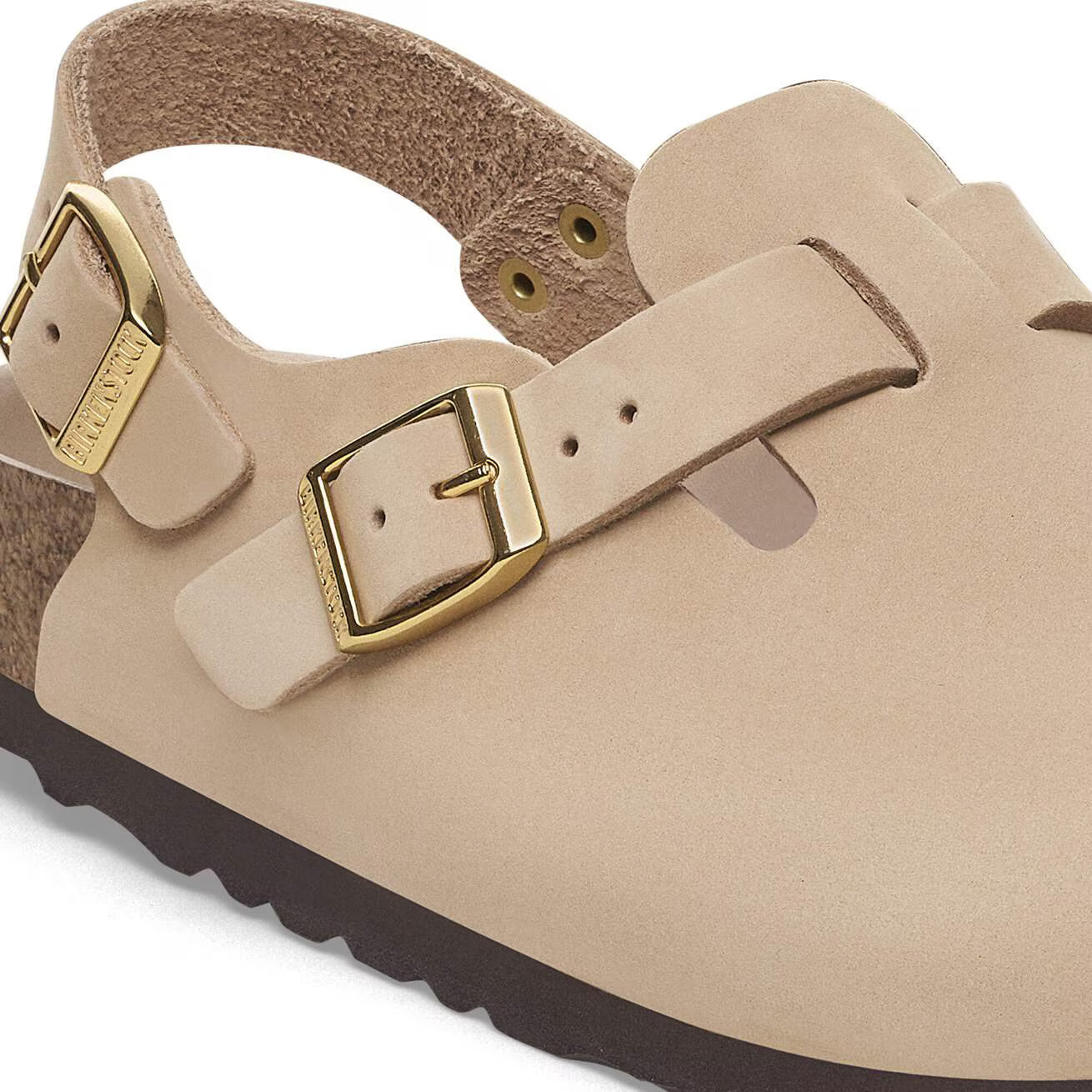 Birkenstock Tokio clogs - Cream Suede